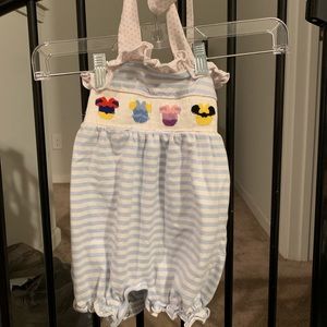 Disney Smocked Romper